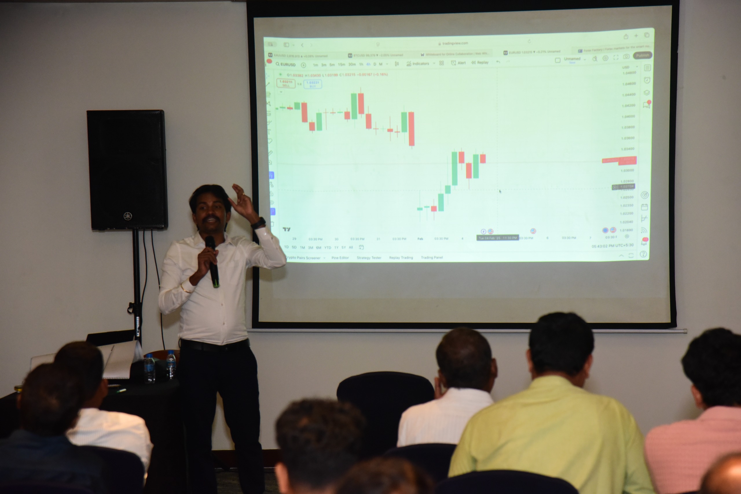 Professional Trading Seminar - Large Audience